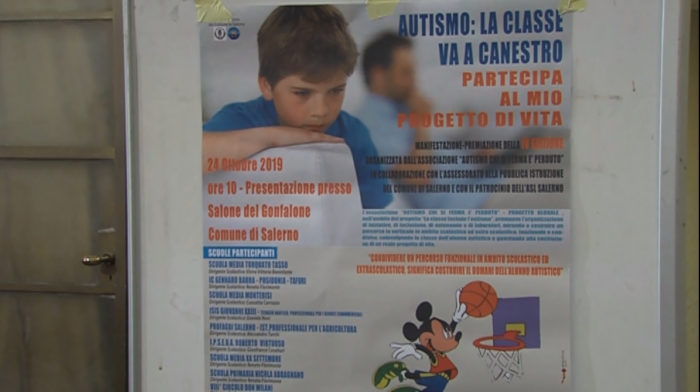 "La Classe va a Canestro" dell'associazione "Autismo, chi si ferma è perduto"